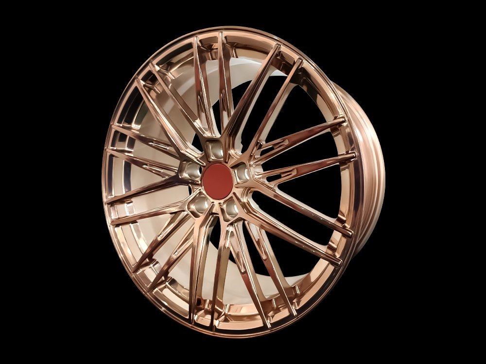 Monoblock forged wheels
